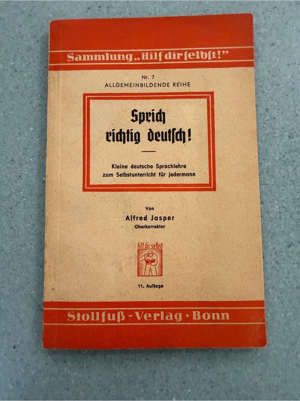 1950s German Language School Text Book Historic Collectible Paperback